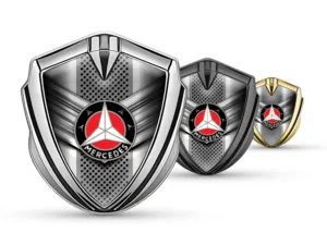 Mercedes Metall Kuppel Emblem Robuste Schicke Form